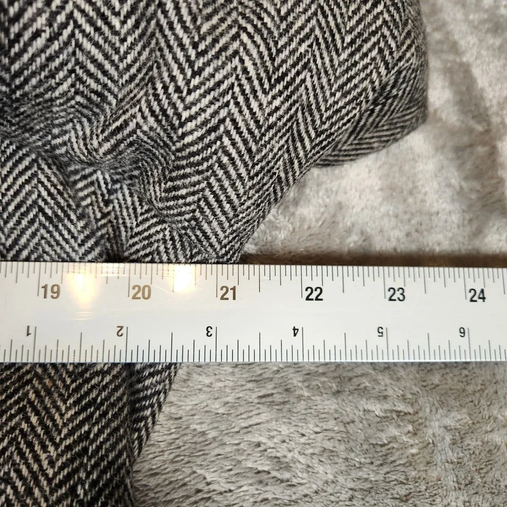 Towncraft Blazer Men's 40R Gray Herringbone Tweed Wool/Lana‎ Sport Coat Jacket